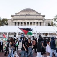 Arrestan en EEUU a centenares de universitarios que apoyan a Gaza